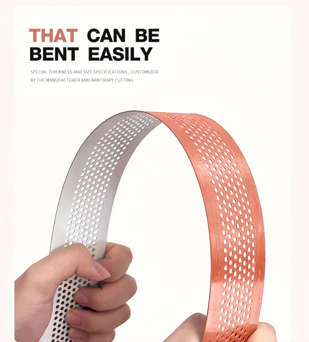 Aluminum Coil Material Strip Trim Cap for Perforated Sign Channel Letter Word