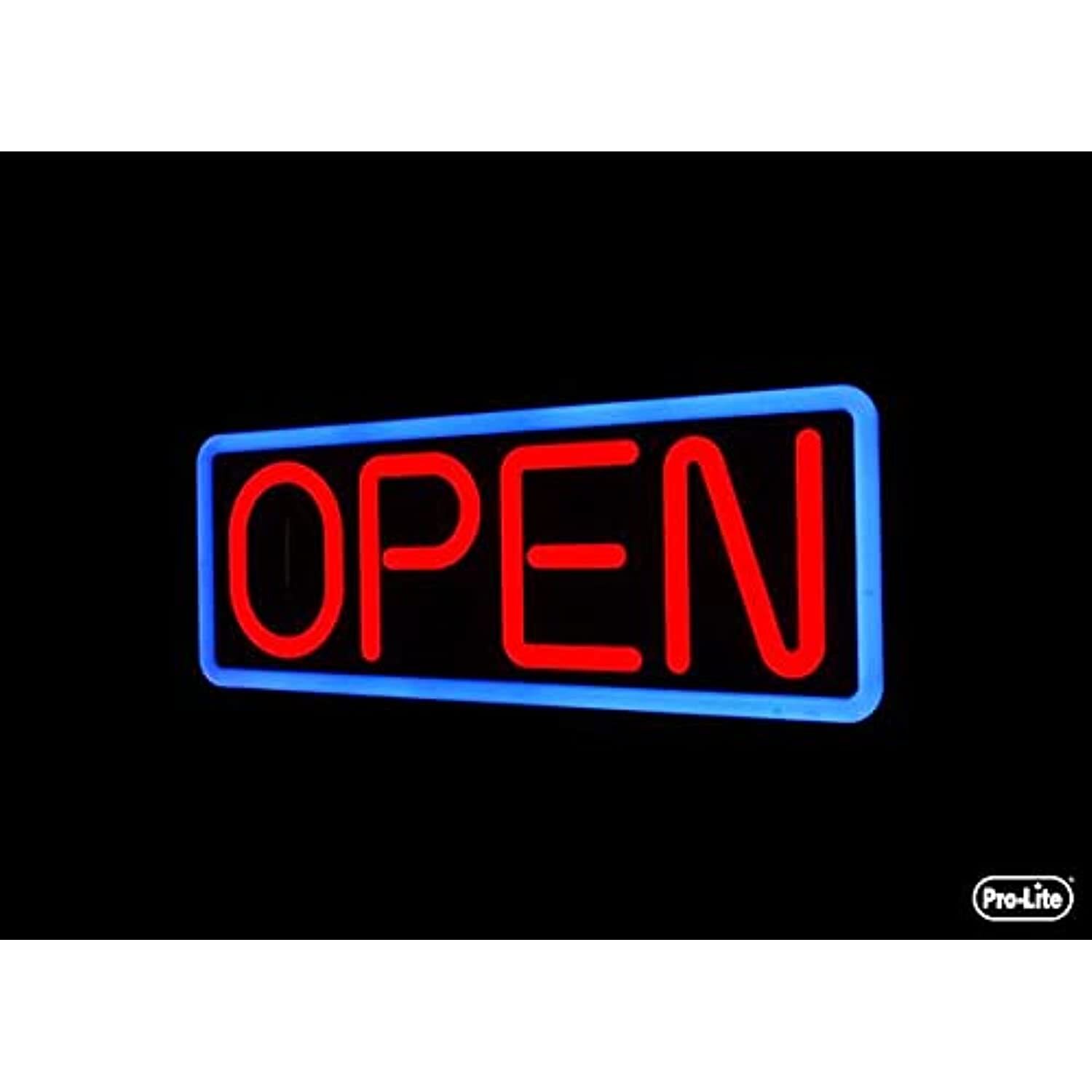 Pro-Lite Ultra Bright Electronic LED Neon Multi-Color Business Store Window Open