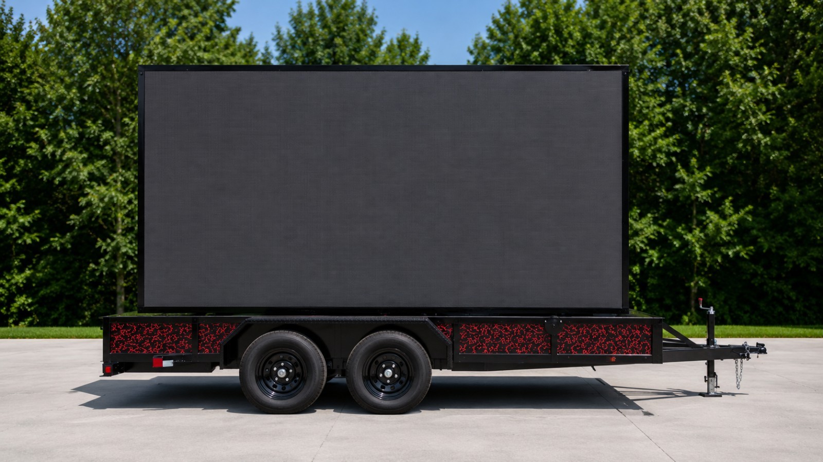 Custom Portable Double-Sided LED Video Trailer – 12’6″ x 6’3″