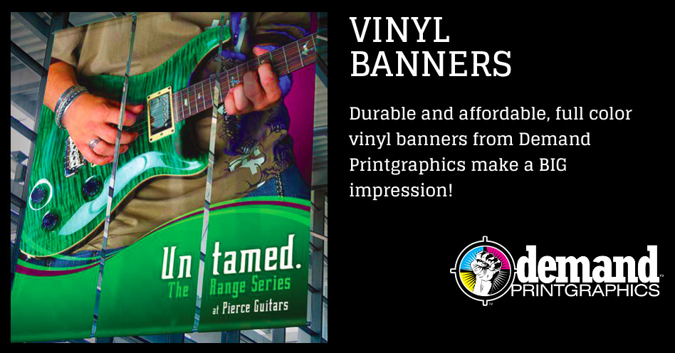 4′ x 4′ Custom Vinyl Banner 13oz Full Color – FREE SHIPPING