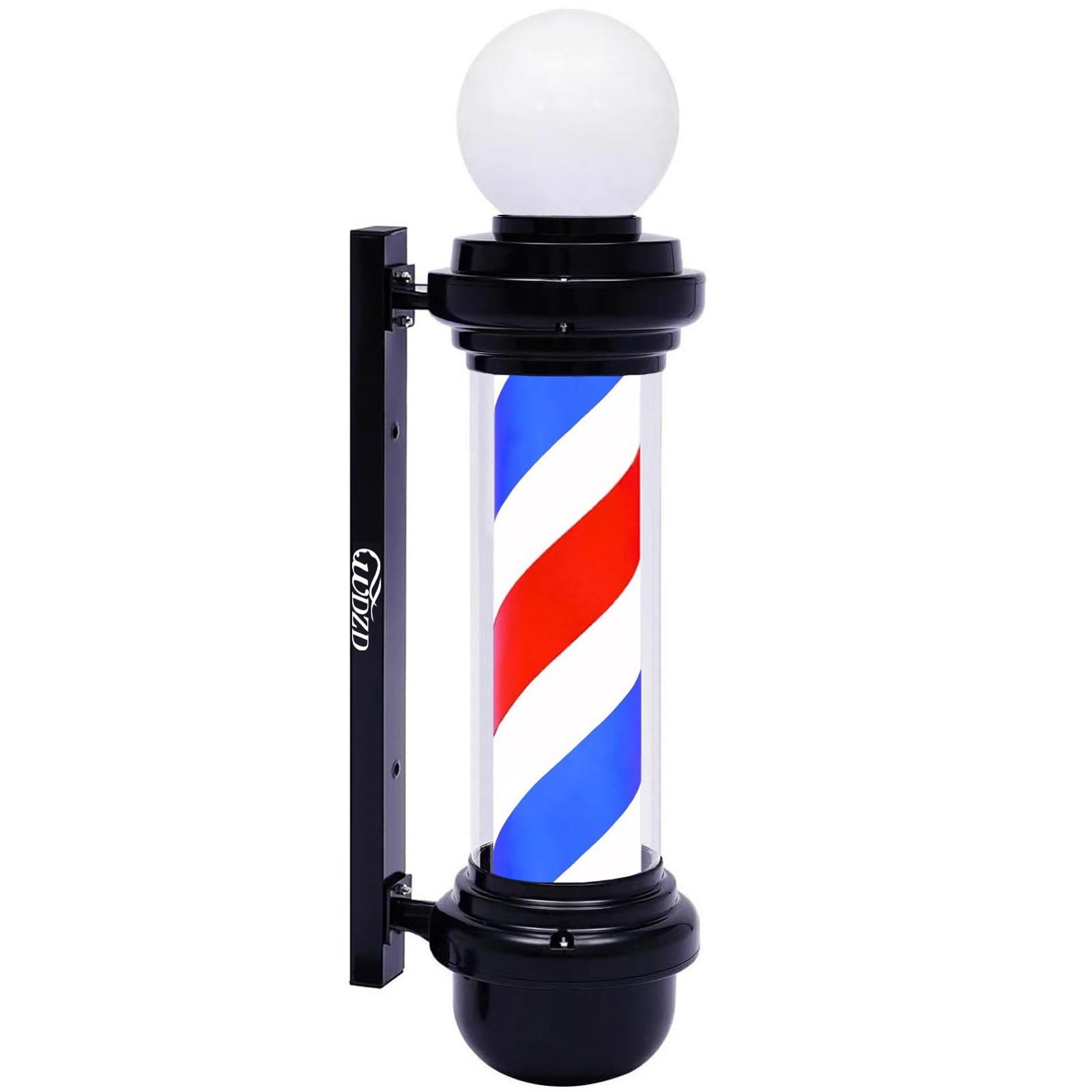 Wdzd 27 Red White Blue Barber Pole Light