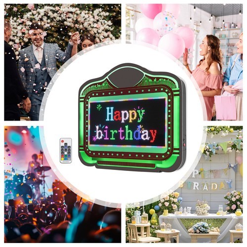 LED Programmable Letter Presenter Display Sign For Birthday Wedding Displayer