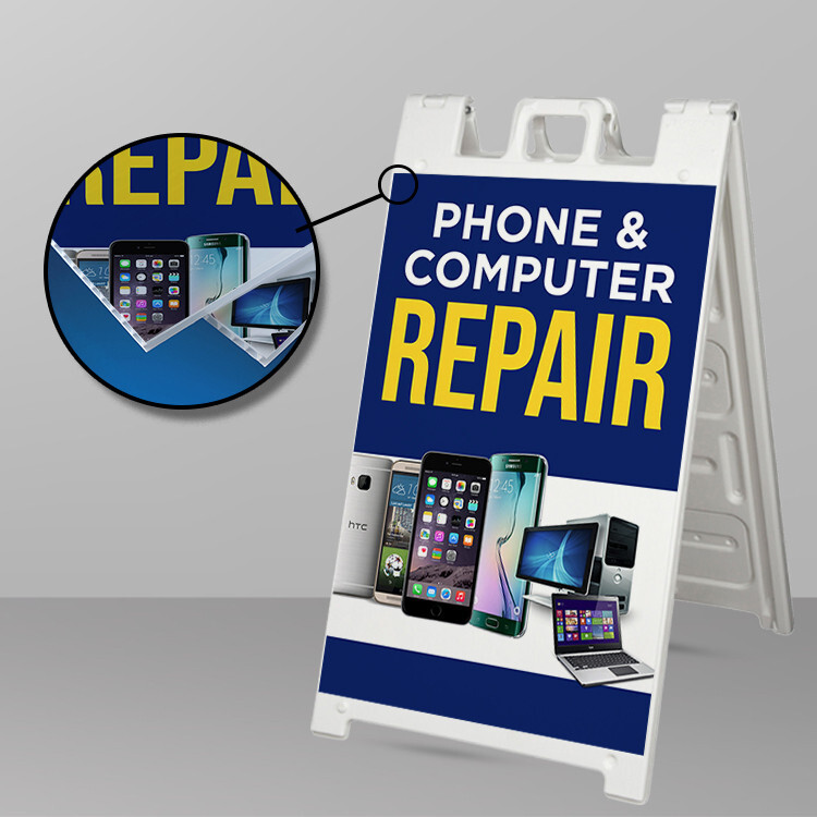 Window Tinting Custom A Frame Signicade Sign, Sidewalk Sign,Sandwich Board