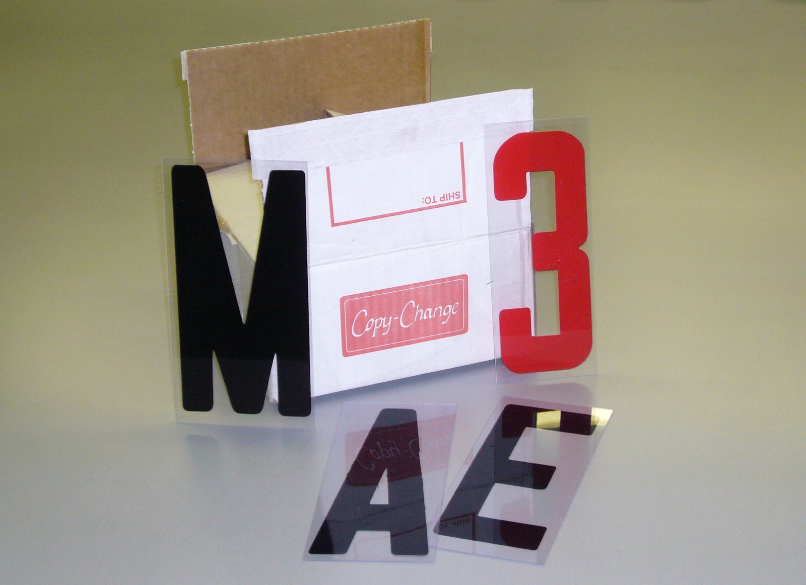 8″ Flexible Marquee Letters for Outdoor Signs – Changeable Portable Sign Letters