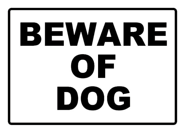 No Parking No Trespassing No Smoking Beware Dog Pool, Fire Notice PVC Signs 8×12