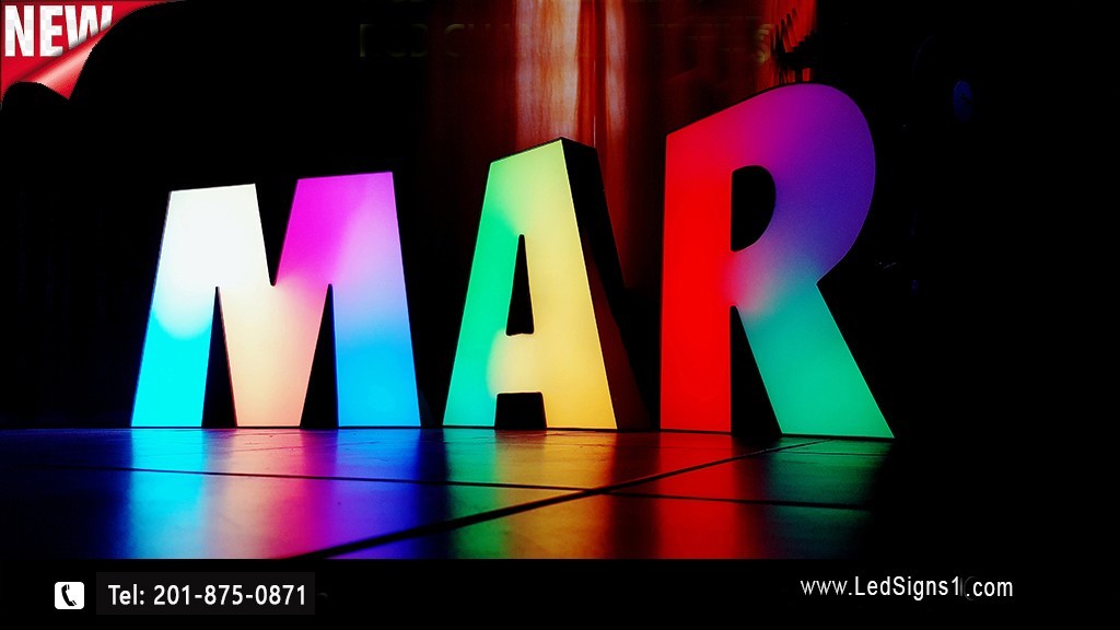 New Magic Color RGB Channel Letter Custom Made, ( Read Description ) 24 Inches