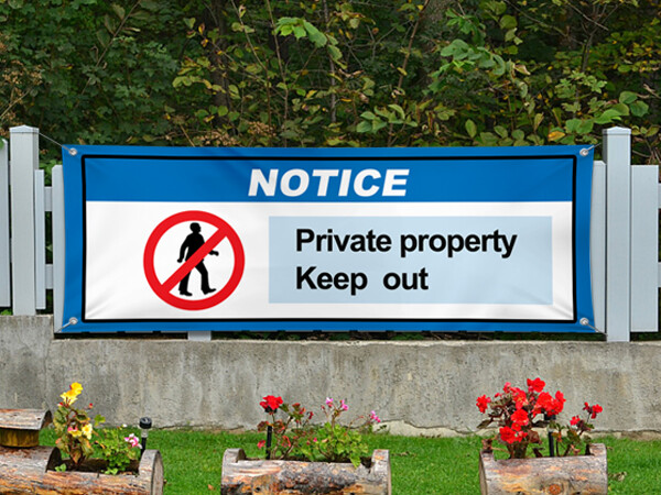 Vinyl Banner Outdoor Custom Printed – Heavy Duty Weatherproof Advertising Signs