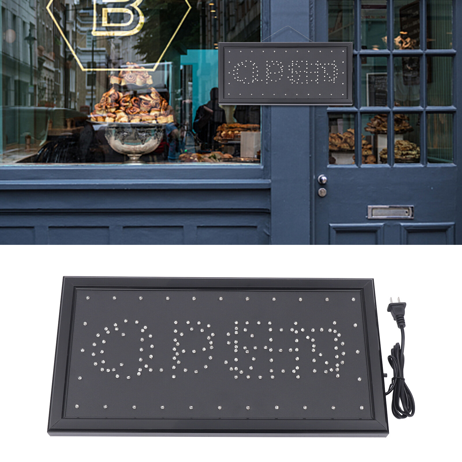 Neon Open Closed Sign Neon Light Led 2in1 Open Closed Sign Ad Sign Outdoor