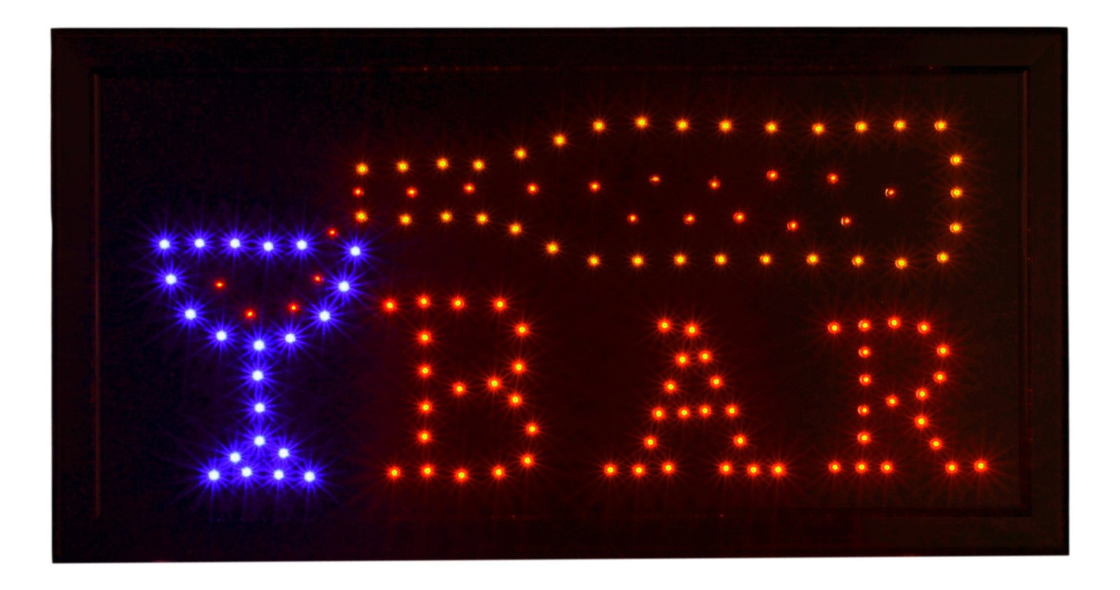 LED Light Bar Sign 19″x10″ Motion Light Bar Sign On/off Switch with Chain