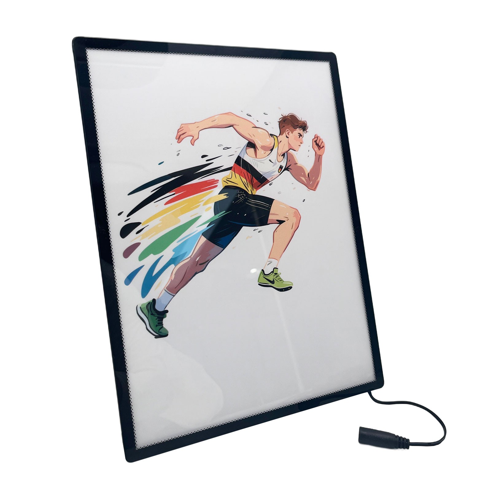 A4 Aluminum Snap Frame Backlit Wall Mounted for Movie Poster Advertising Display