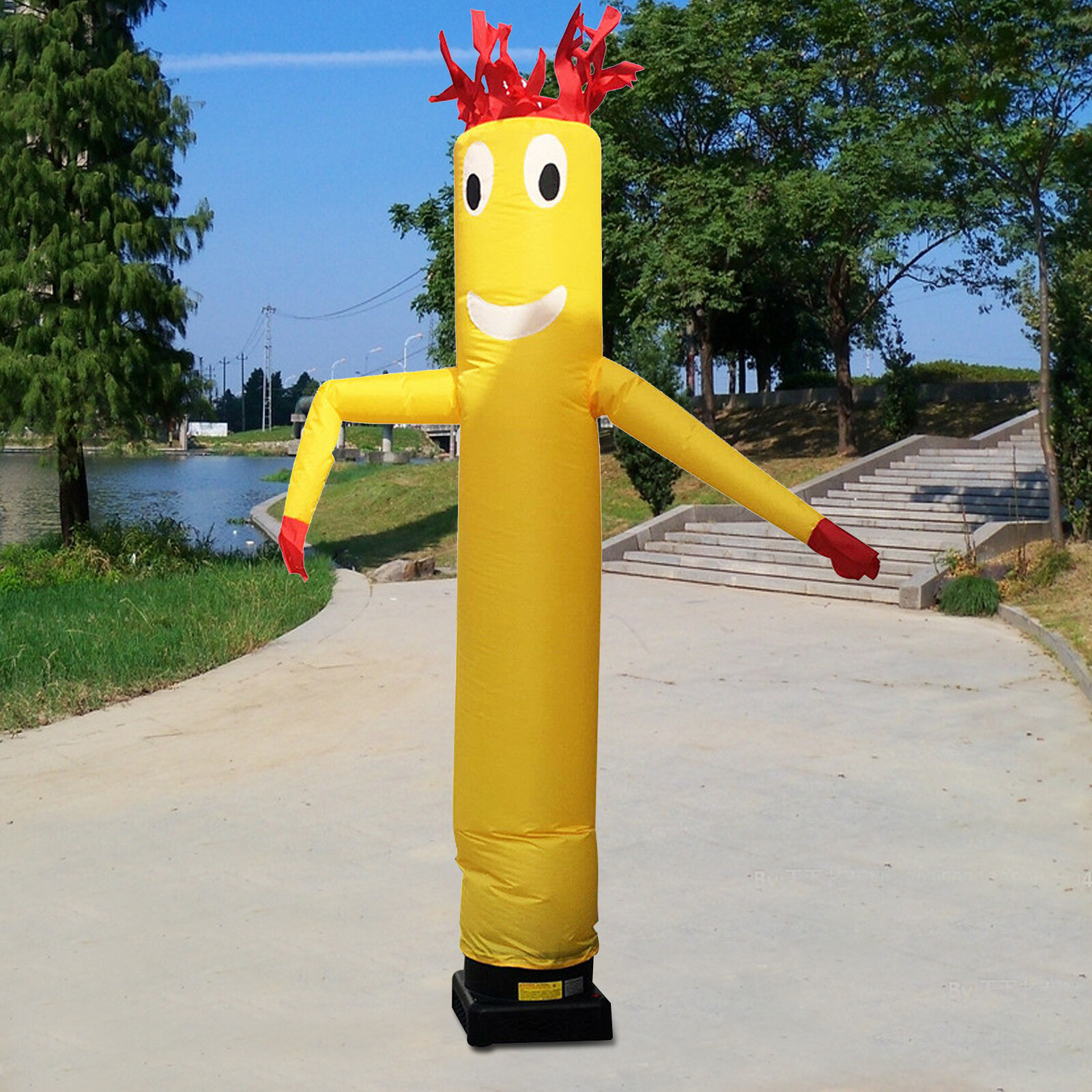 Promotional Inflatable Sky Puppet dancer Yellow 33cm/12.99in Sky Wavy Man NEW