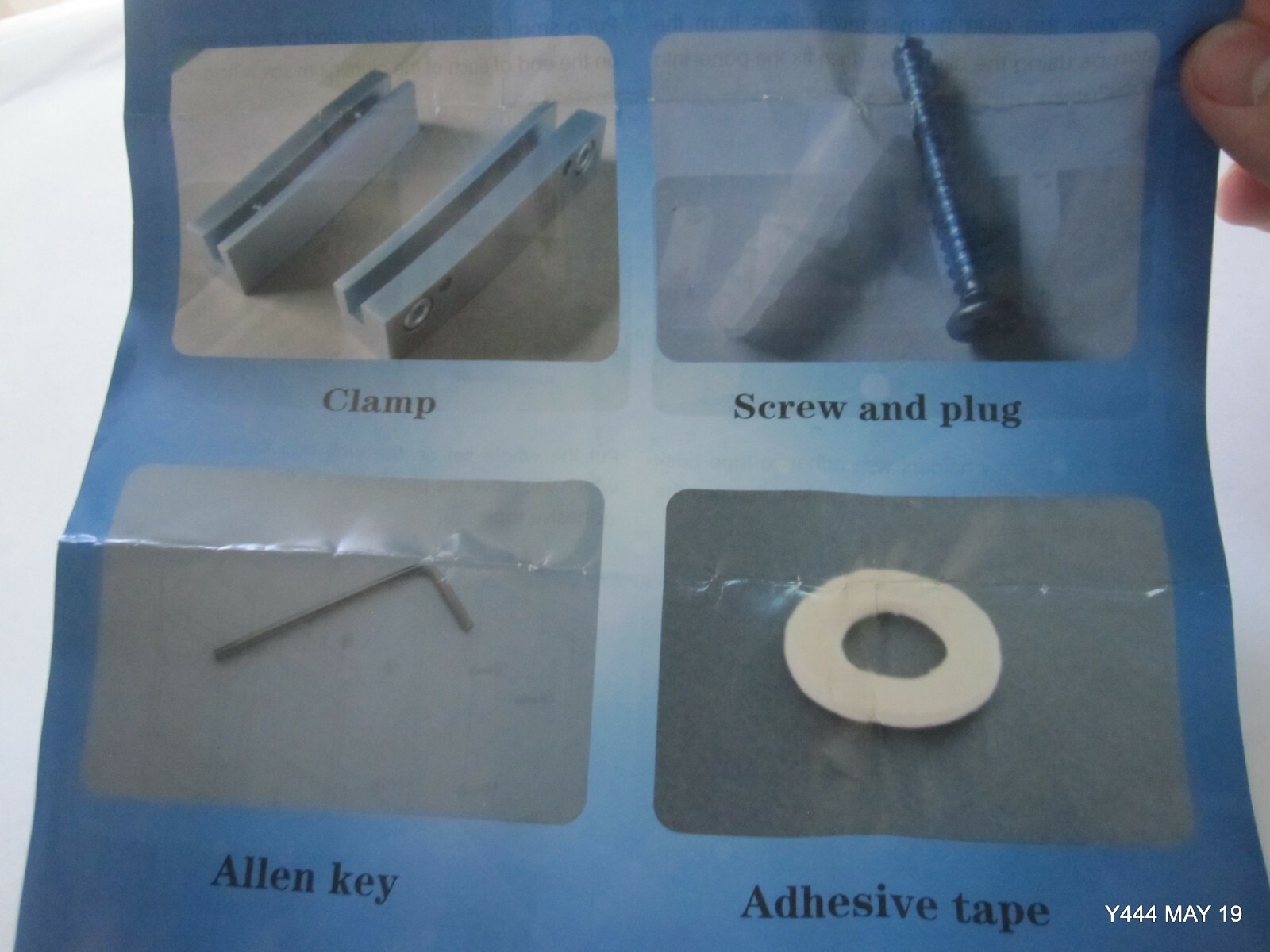 Stainless Steel Wall Mounted Frame Kit for Glass Panels