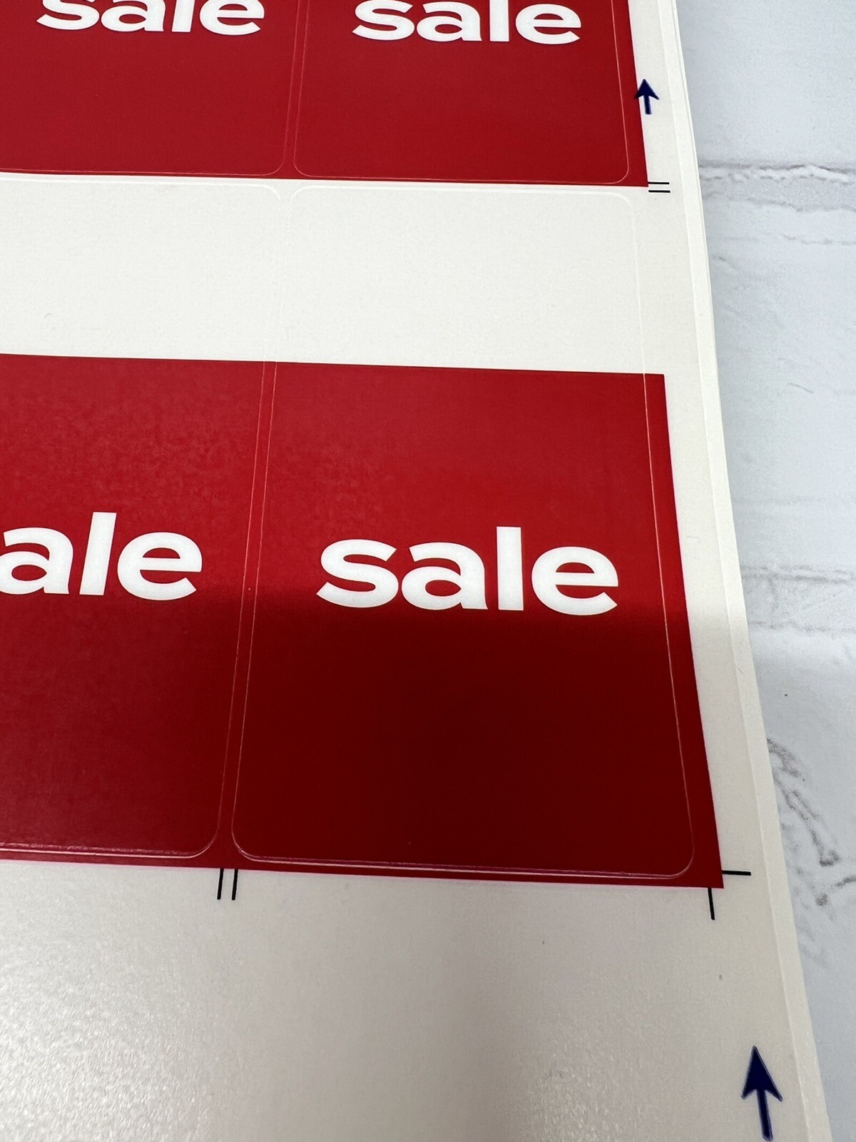 SALE Stickers Self-Adhesive 89 Sheets, 15 Labels per Sheet For 1335 Total Labels