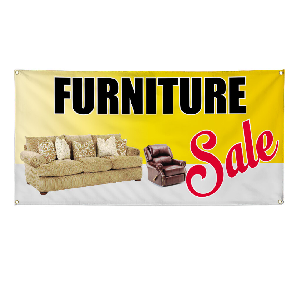 Vinyl Banner Multiple Sizes Furniture Sale Advertising Printing A Retail Outdoor