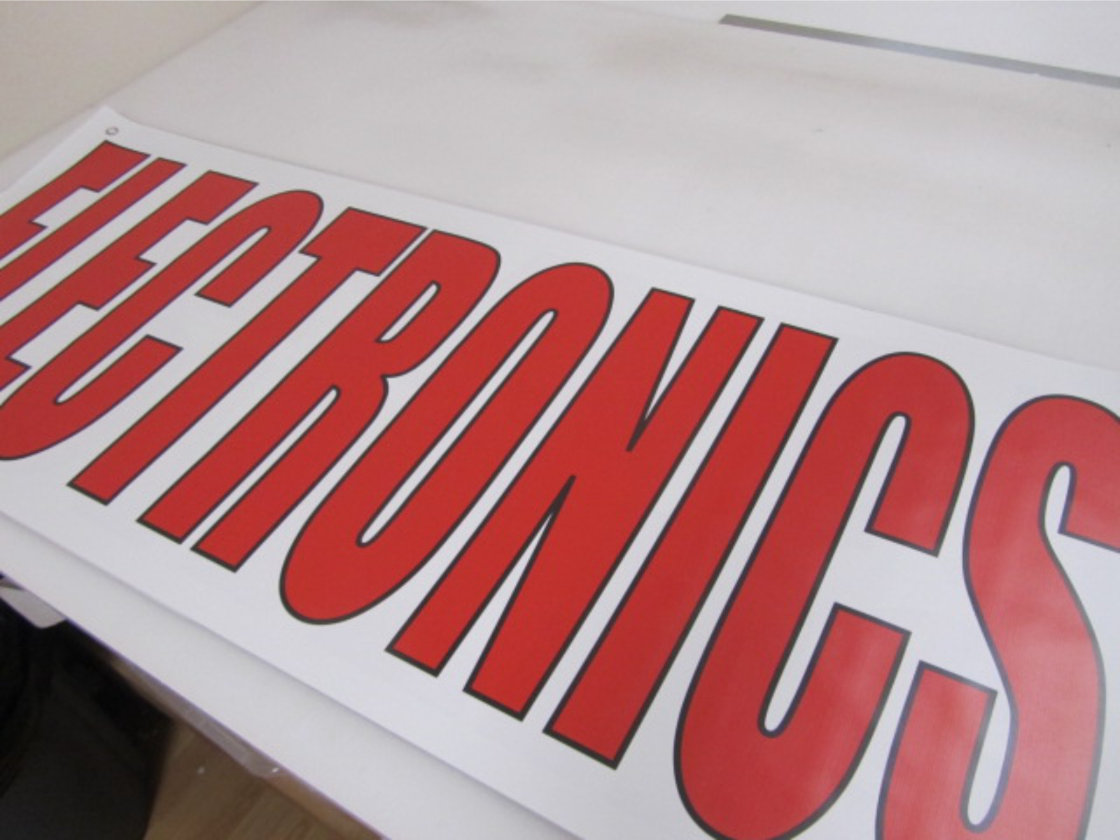 ELECTRONICS Banner Sign NEW Larger Size Best Quality for The $$$