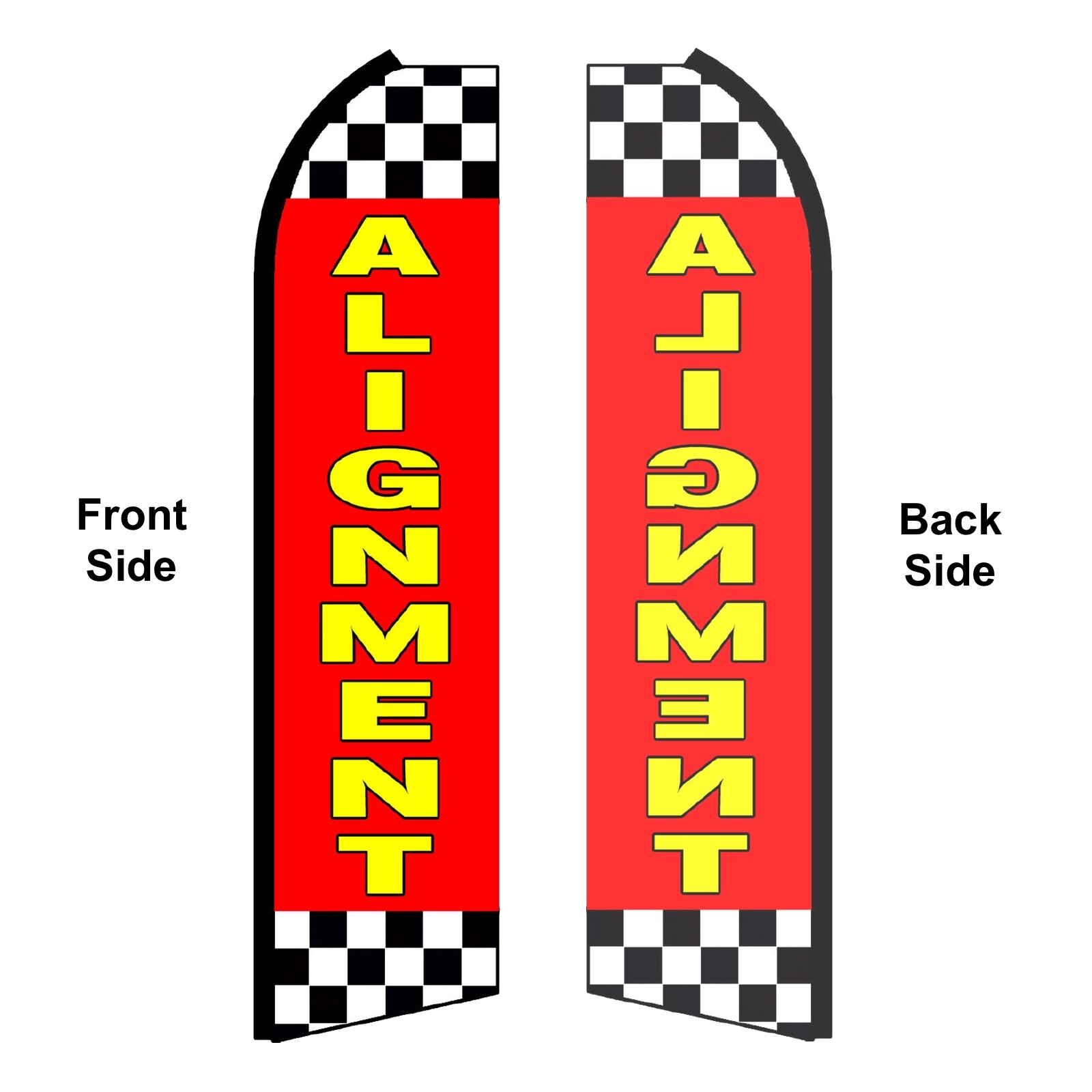 Tire Sale, Alignment, Brake Service – 3 Pack of Swooper Feather Flag Kits
