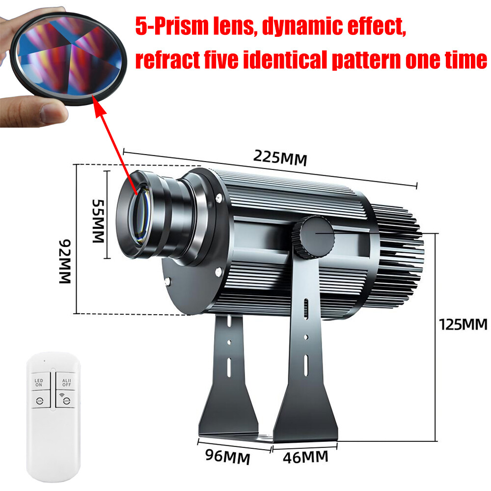 15W-600W Custom Dynamic Effect Projection Lights Waterproof LED Gobo Projector