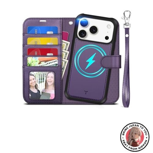 New TUCCH iPhone 17 Pro Case 2-in-1 Detachable Folio Case for 6.3-inch iPhone 17