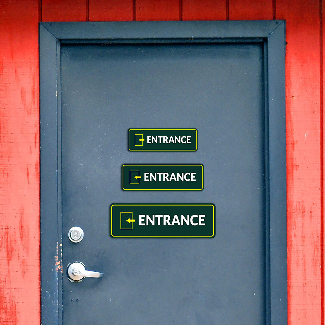 Standard Plus Entrance Door or Wall Sign | Workplace Office and Business