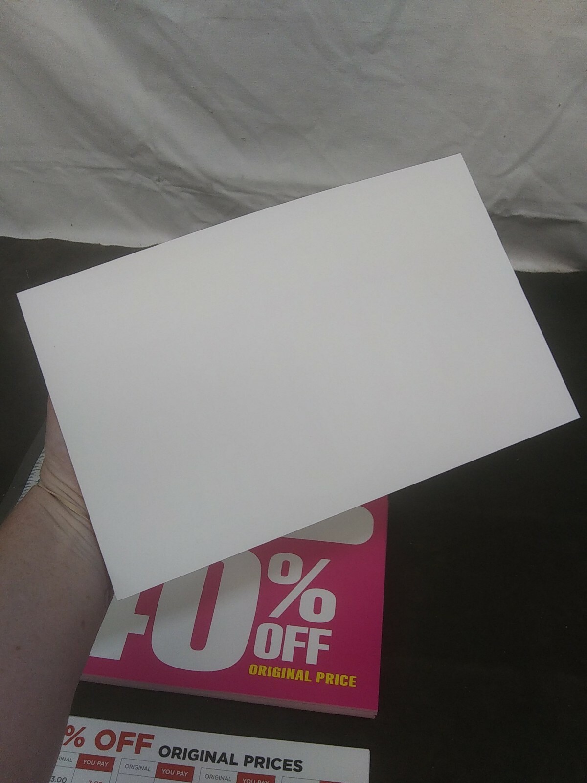 115+ Retail Store Discount Signs Clearance Mark Down 7in X 11in 40% conversion