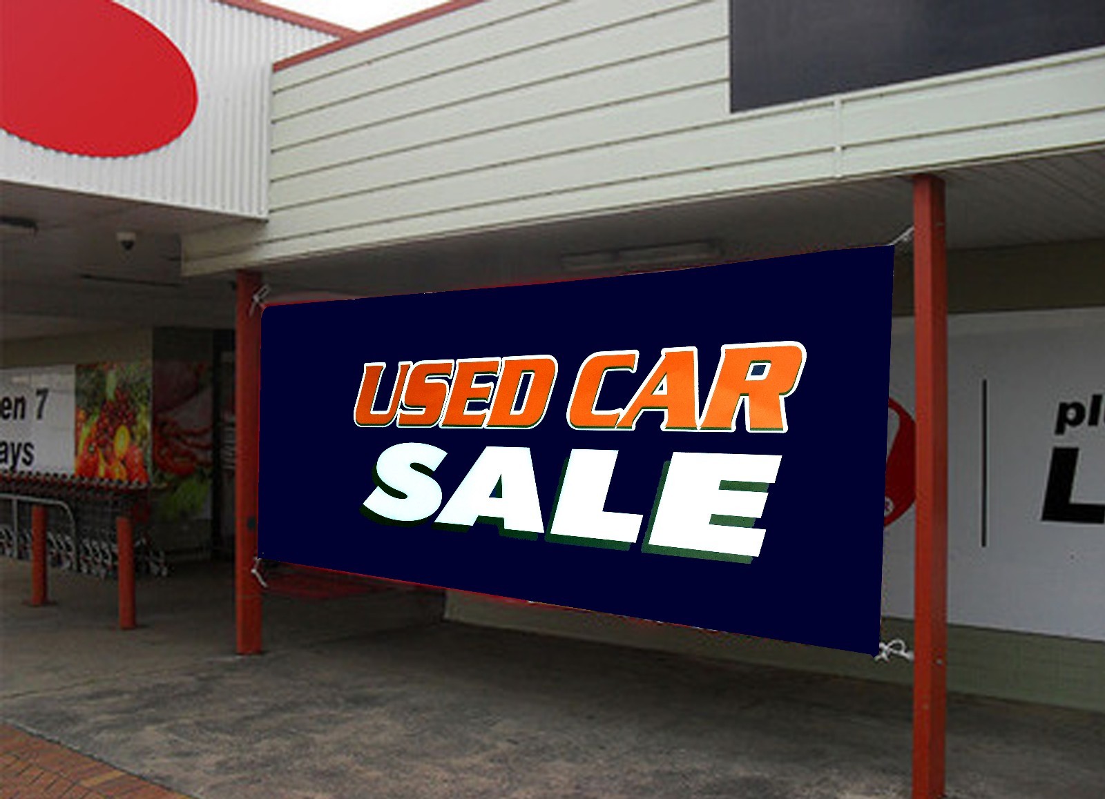 Auto Repair, Brake Service Retail Store Business Advertising Banners Signs Flags