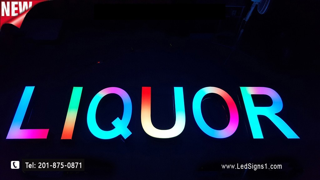 New Magic Color RGB Channel Letter Custom Made, ( Read Description ) 24 Inches