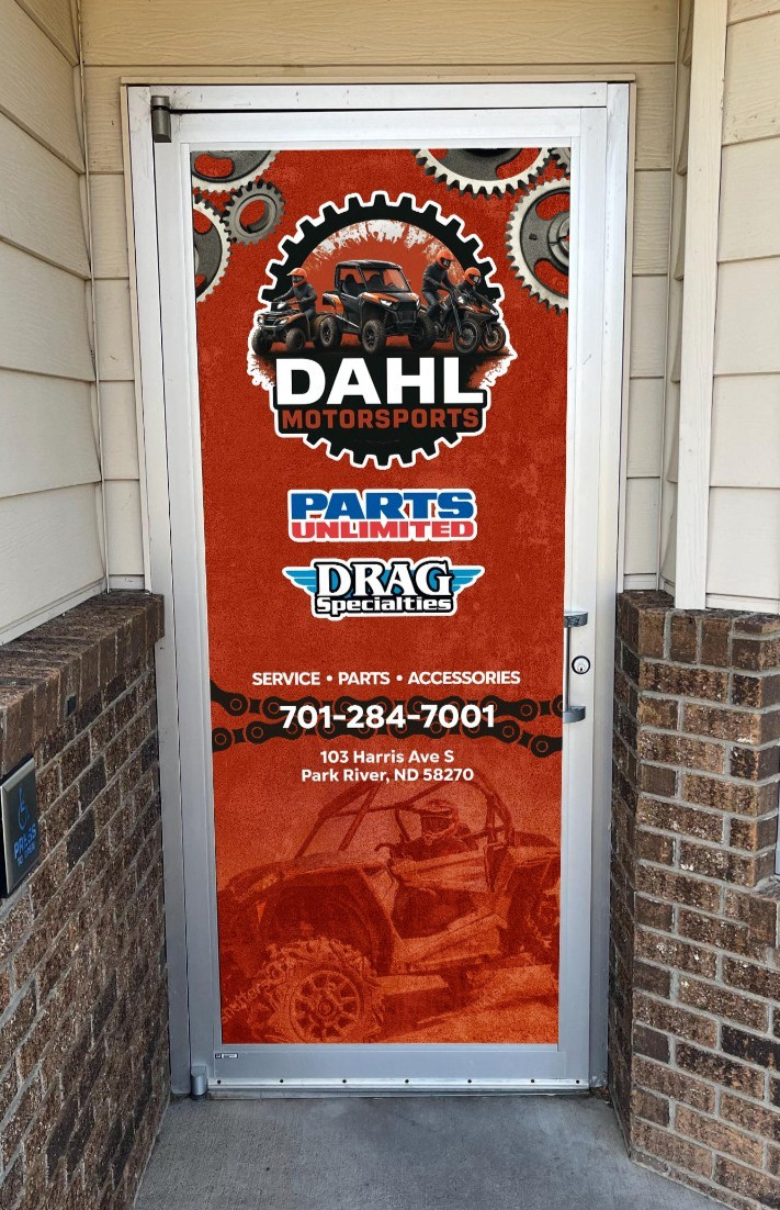 Storefront Window Decals: Includes FULL DESIGN