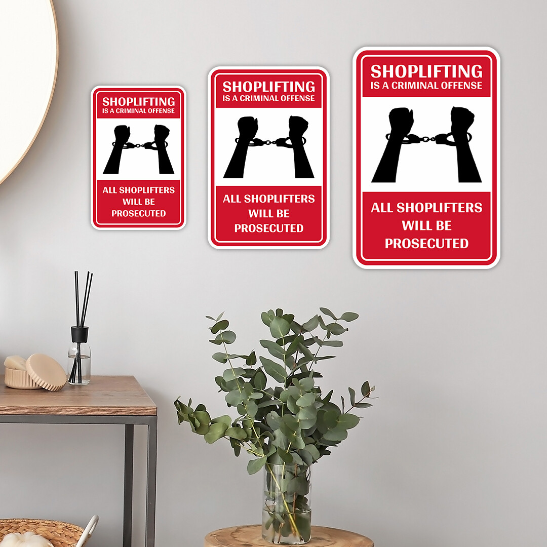Portrait Round Plus Shoplifting Is A Criminal Offense All Shoplifters Will…