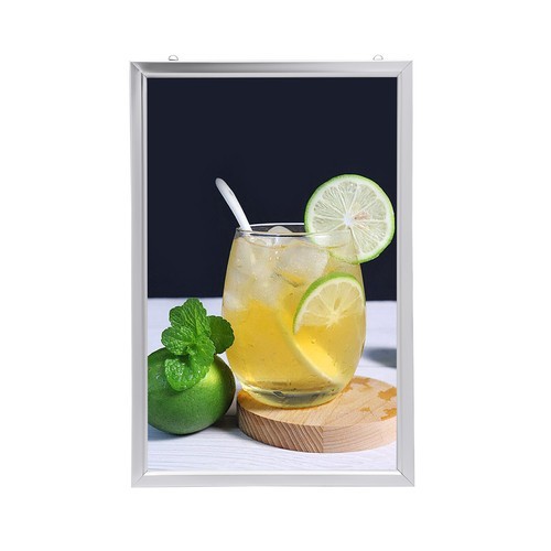 24″x33″/ 24″X36″, 27″ x 40″ LED Backlit Movie Poster Art Picture Frame Light Box