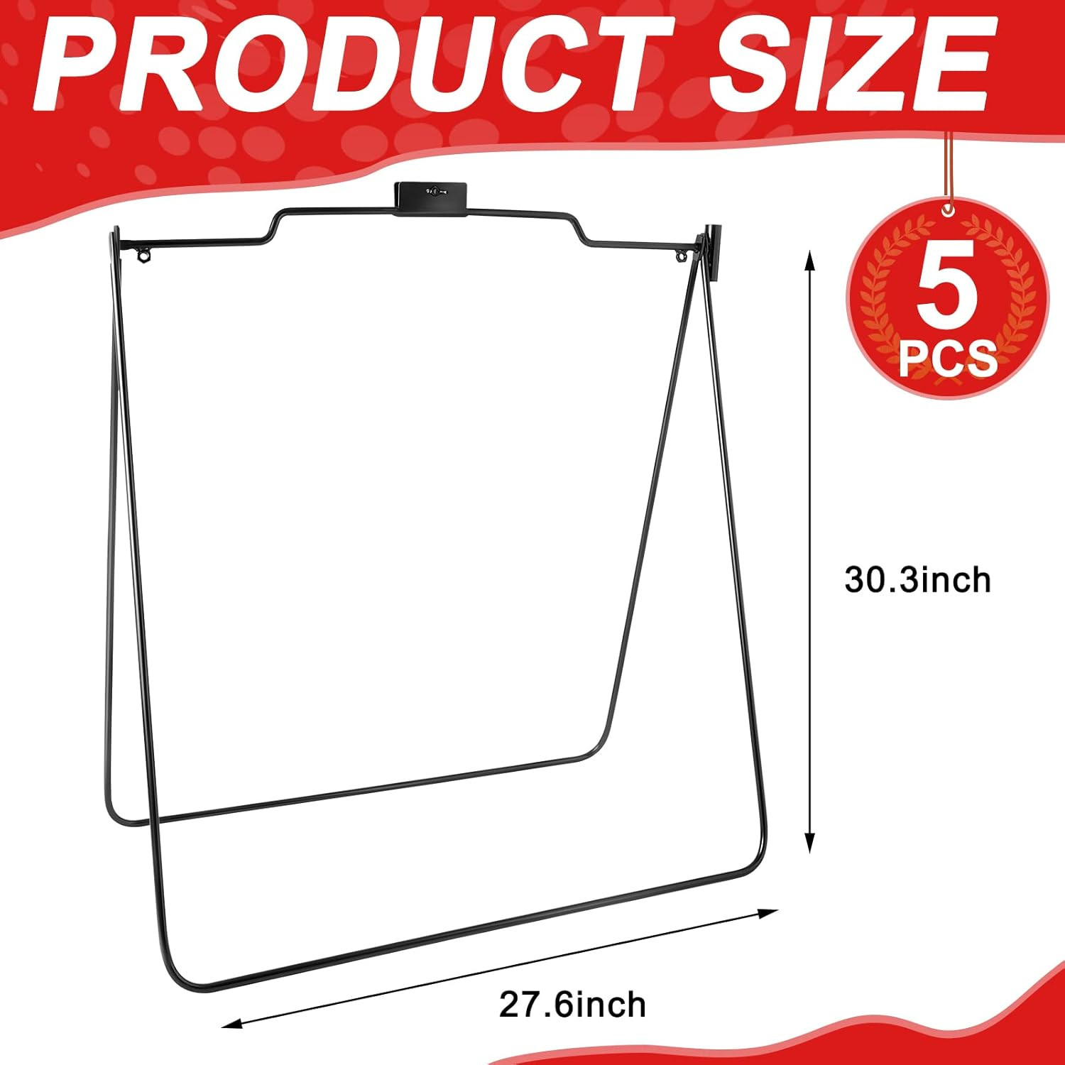 5 Pack Open House Signs, Open House Yard Sign Frames, a Frame Metal Stand Open H