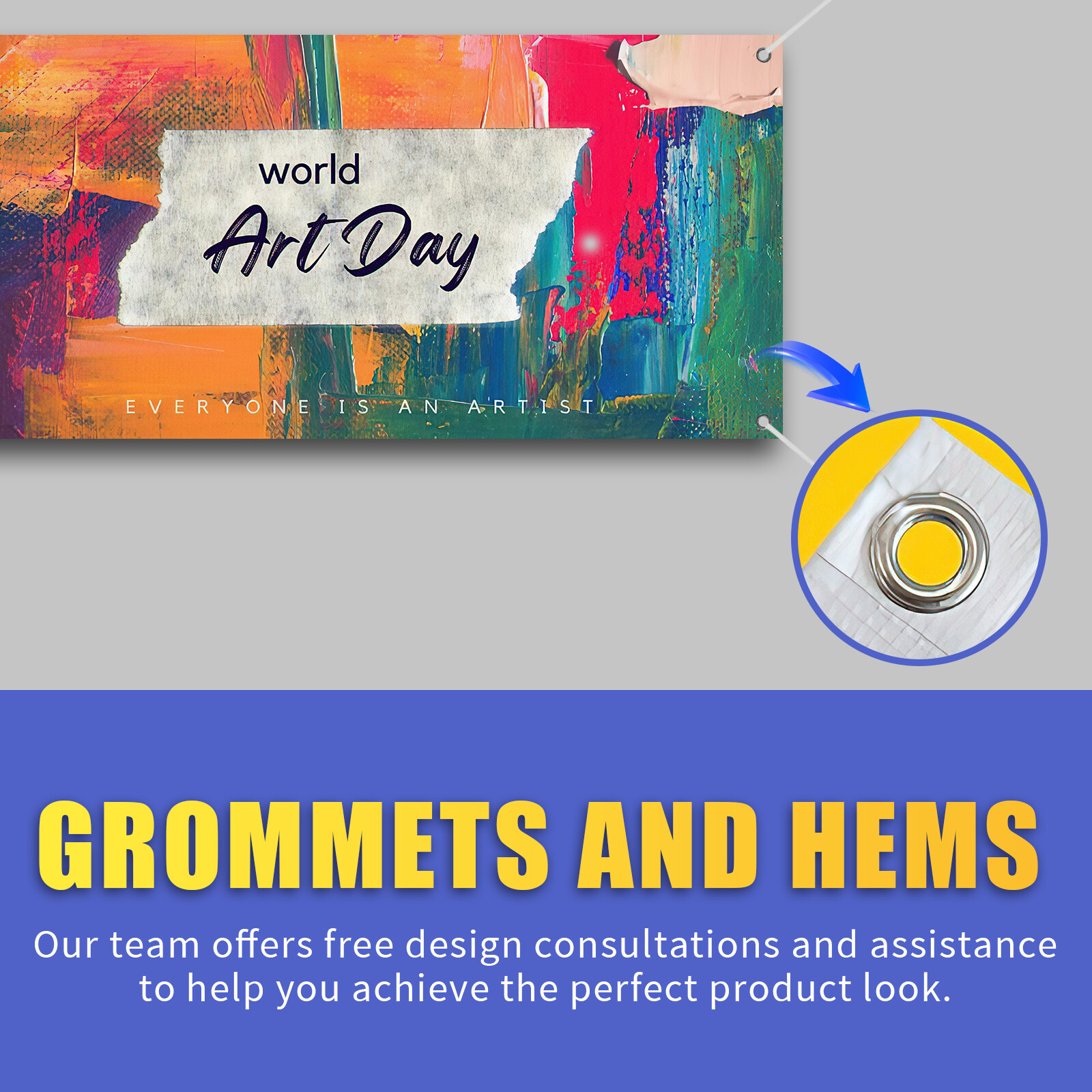 Personalized Custom Vinyl Banners and Signs for Advertising Event, Business