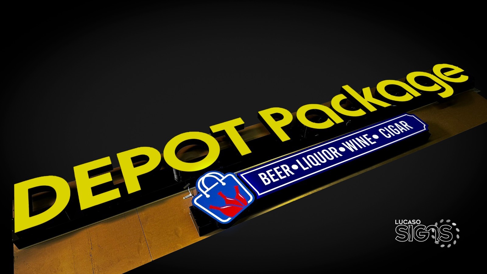 Channel Letter Signs Led Illuminated Signs with Track Raceways