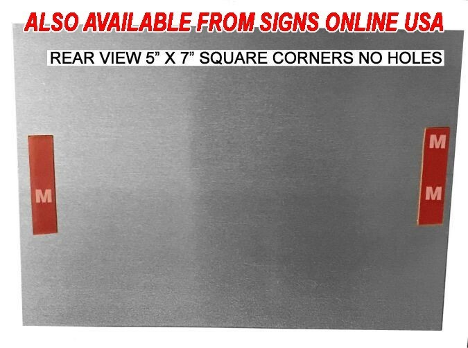 No Turn Around Metal 8″ x 12″ Sign warning do not stop keep out STA003
