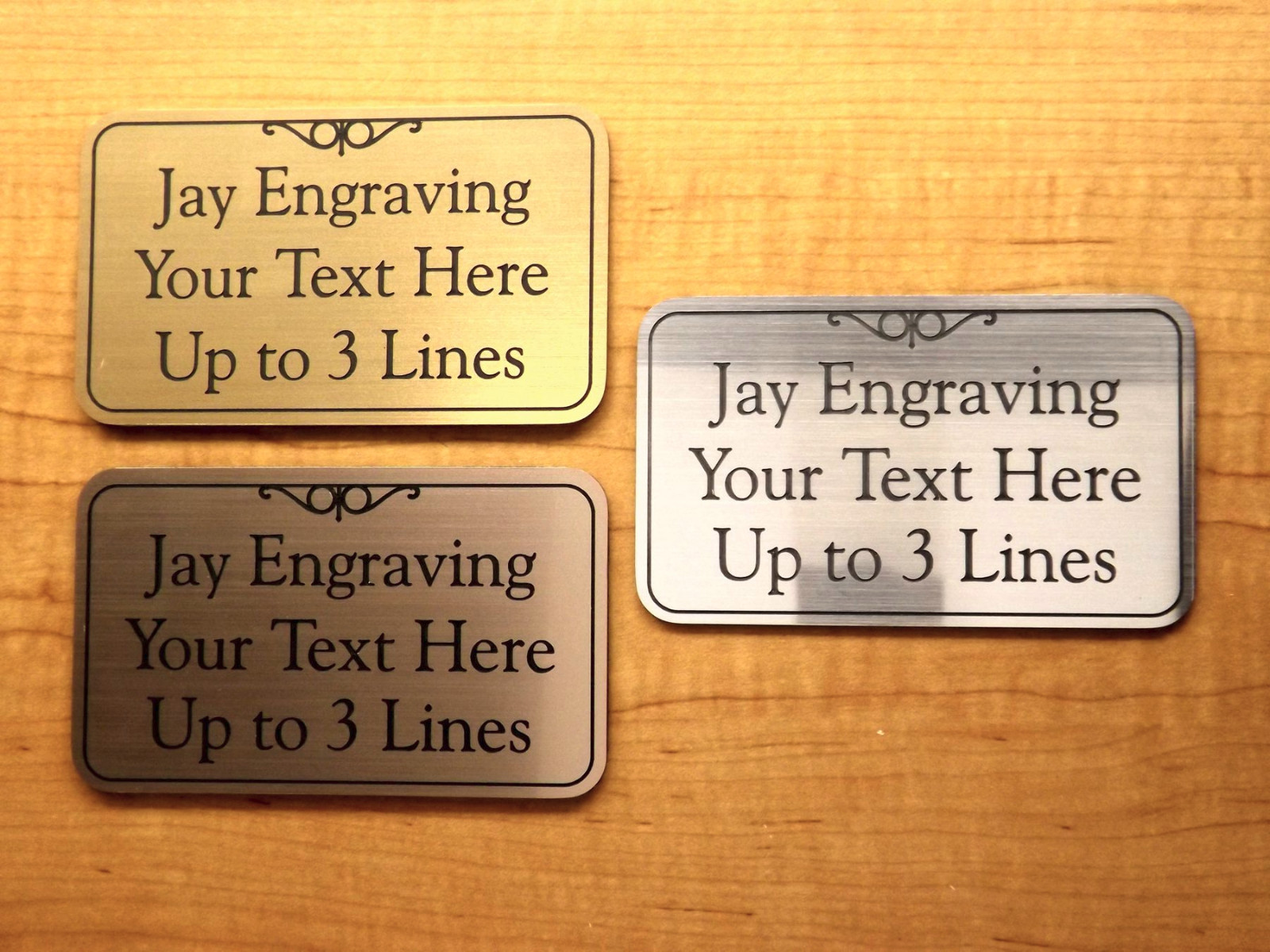 Custom Engraved 3×5-inch Office Suite Wall or Door Sign Plaque Plate Placard