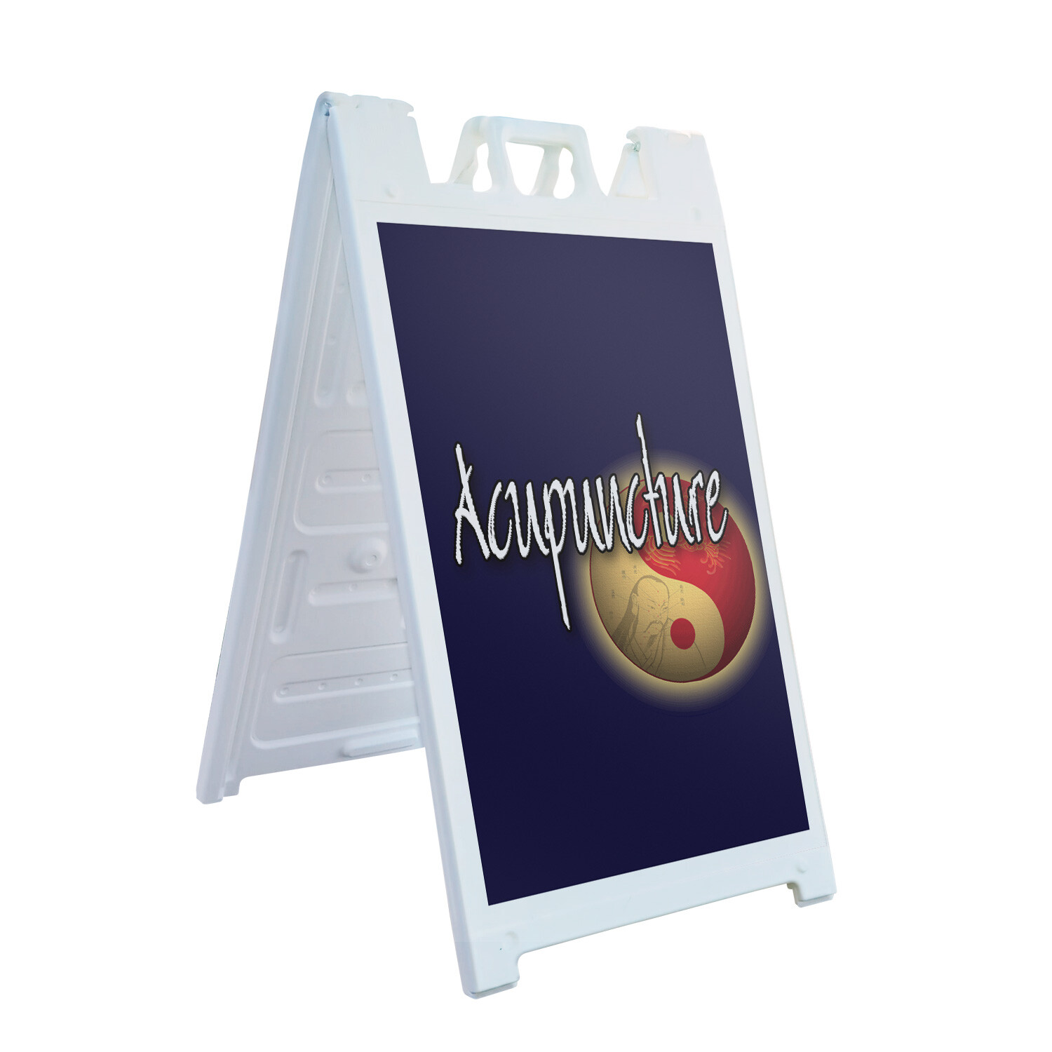 A-frame Sidewalk Acupuncture 24″ x 36″ Double Sided A-Frame Sidewalk Sign