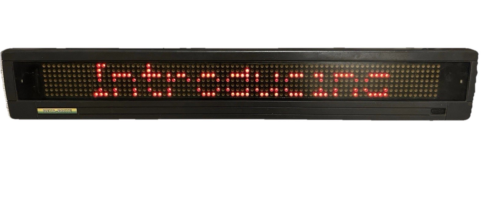 AMS Adaptive Beta Brite Programmable Digital Color Scrolling LED Sign Complete