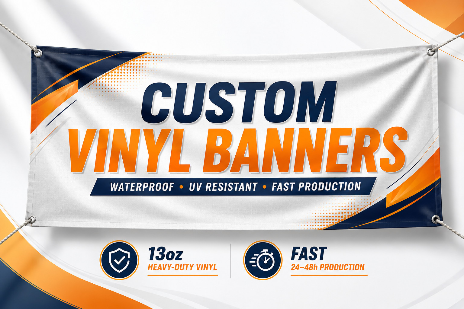 Custom Vinyl Banner Sign Waterproof Outdoor Indoor Business Advertising
