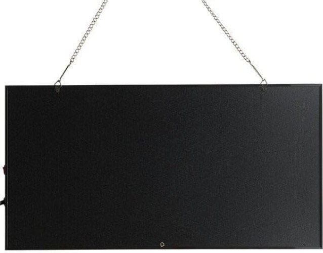 Animated LED Open Sign 19x10in, Metal, Indoor Wall Decor, Bright