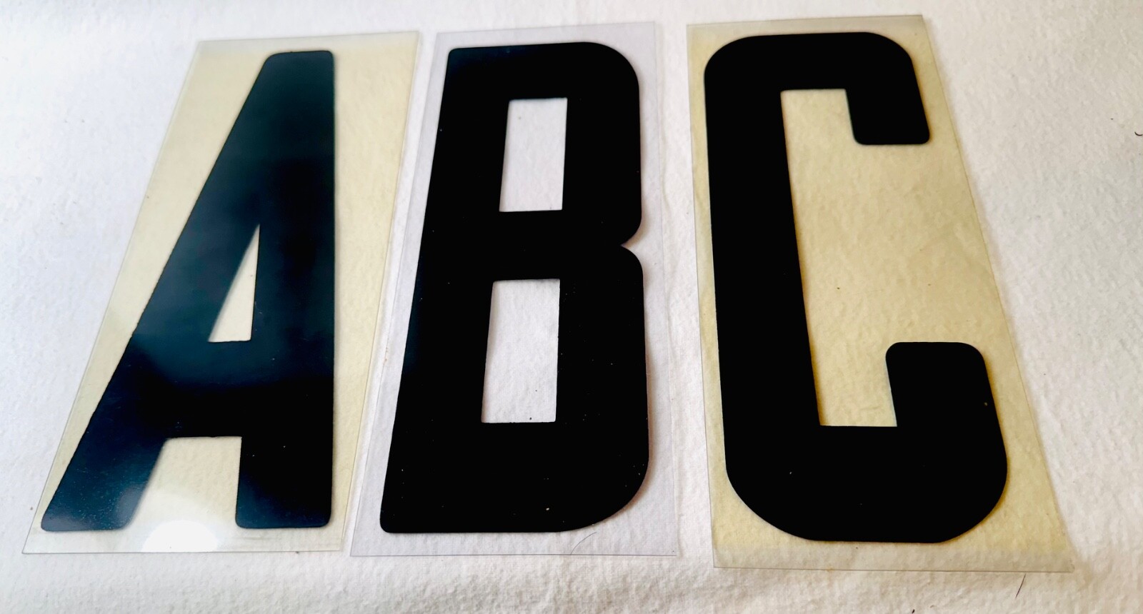 Flex Change™ 8″ Letters/Numbers/Special Characters on 9″ Flexible Plastic Panels