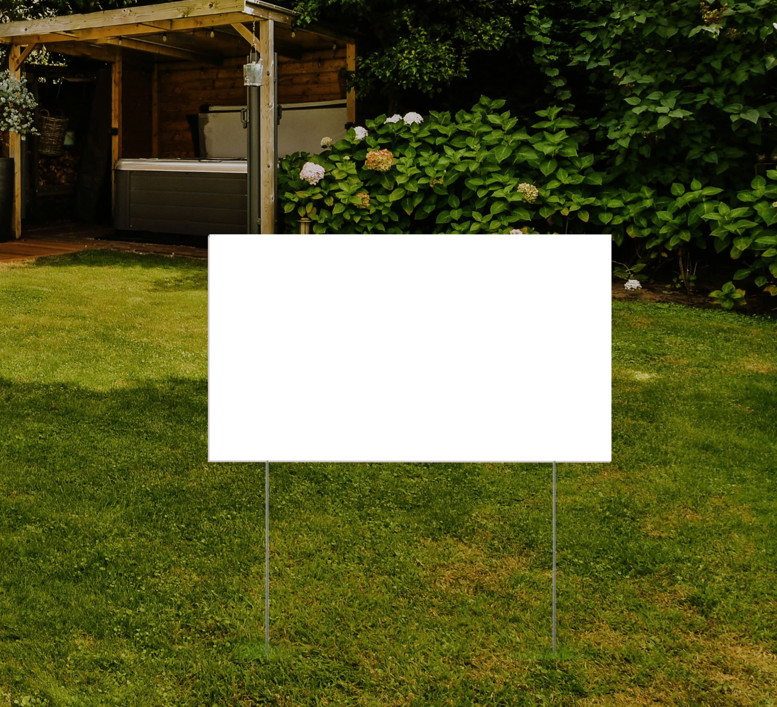 Custom yard sign