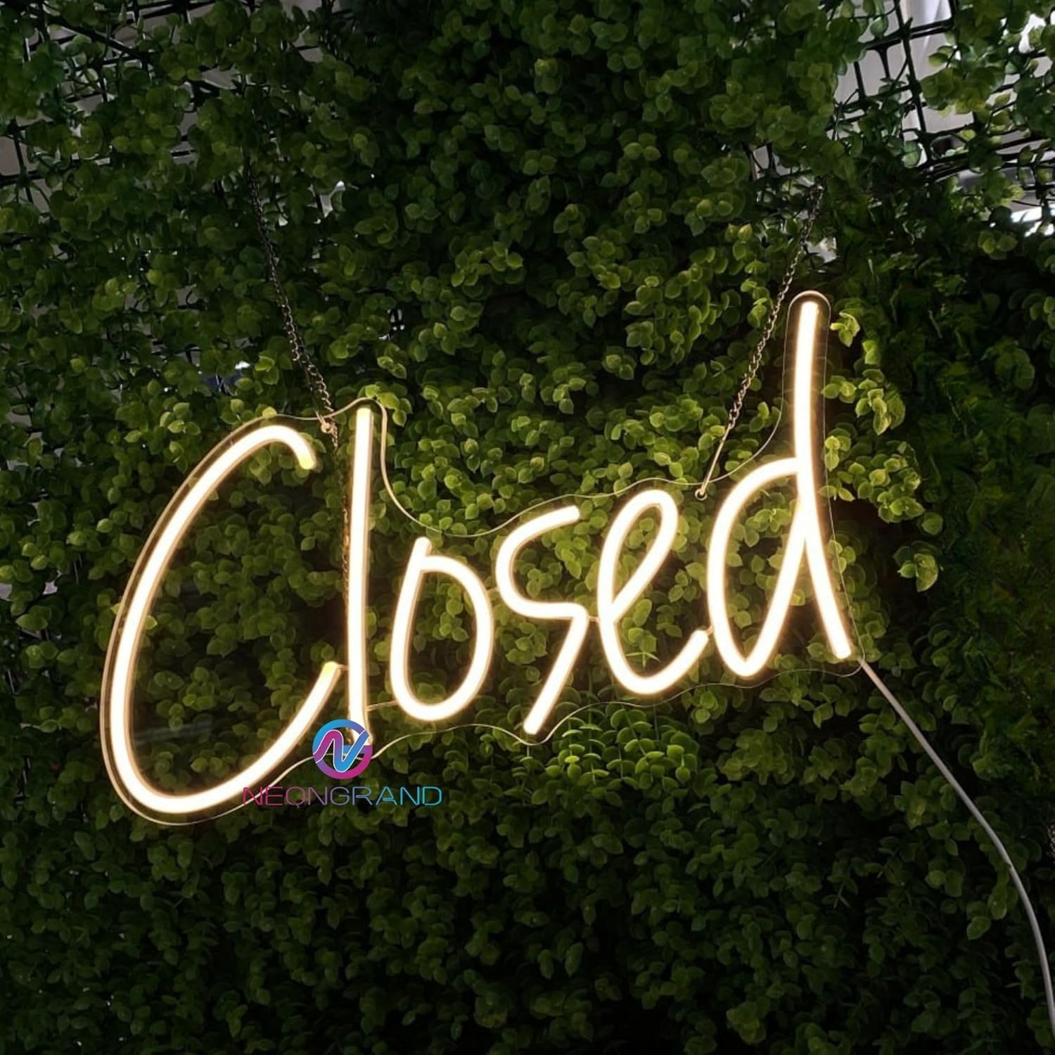 LED Open & Closed Sign Set – USB Powered Light for Business Display, 2 Packs