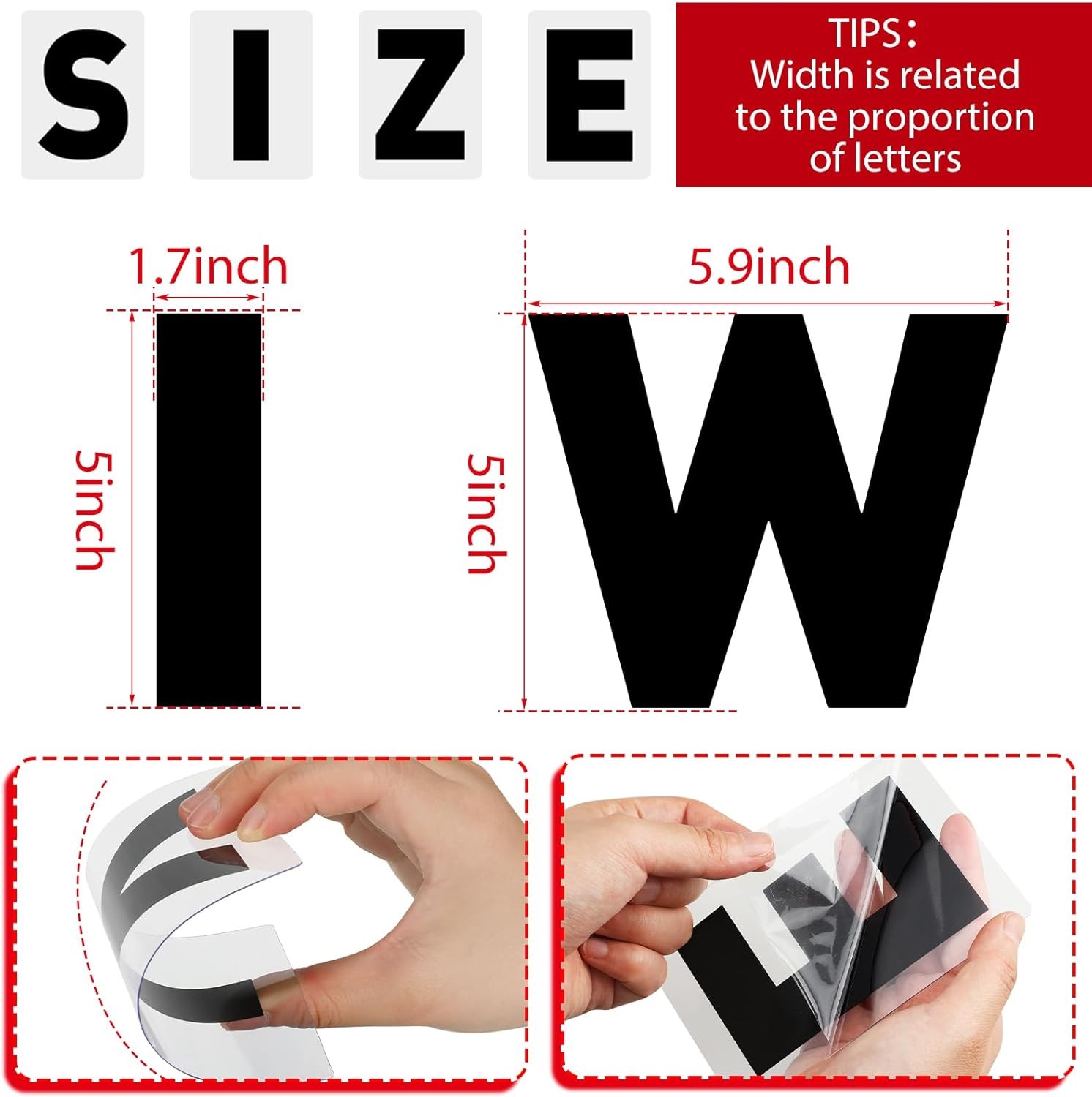 300 Pcs Changeable Marquee Letters and Numbers Set for Outdoor Sign Boards