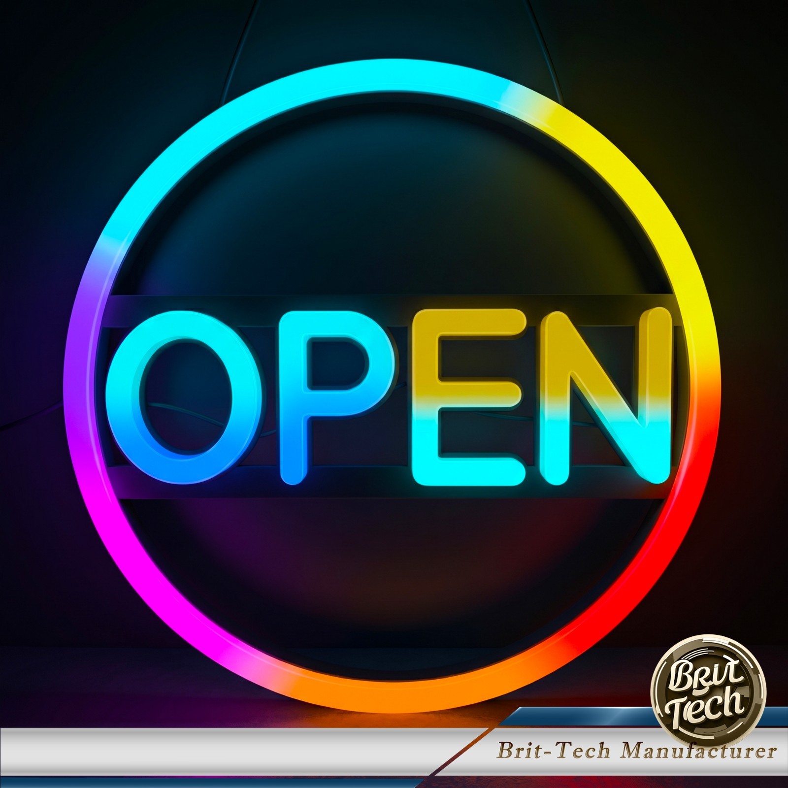 LED Open Sign 16″ Large Neon Bright Light for Business Restaurant Bar Store Shop