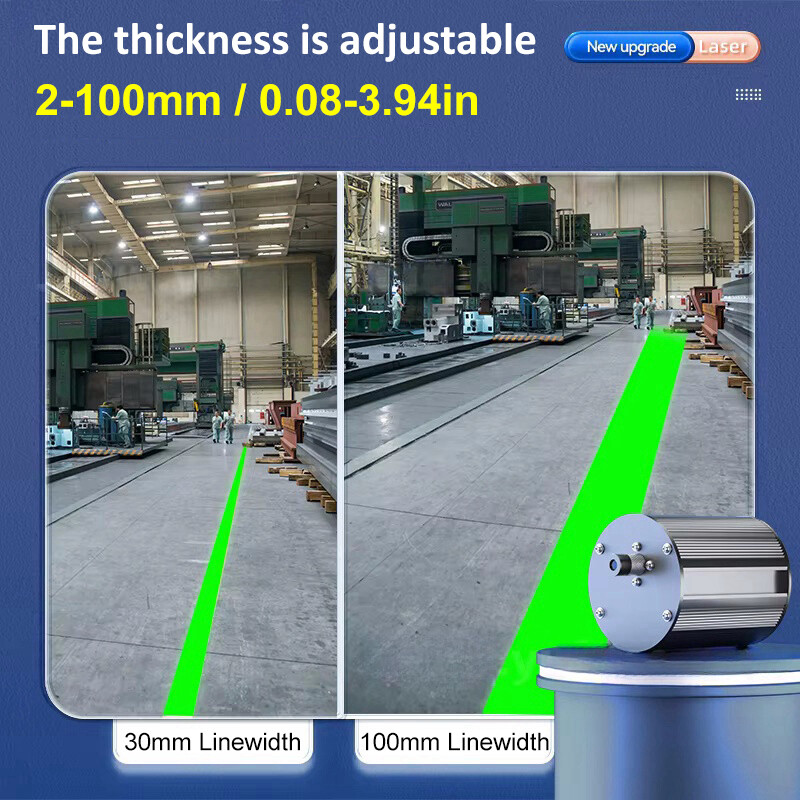 Industrial Virtual Laser Safety Line Sign Projector Floor Marking Warning Light