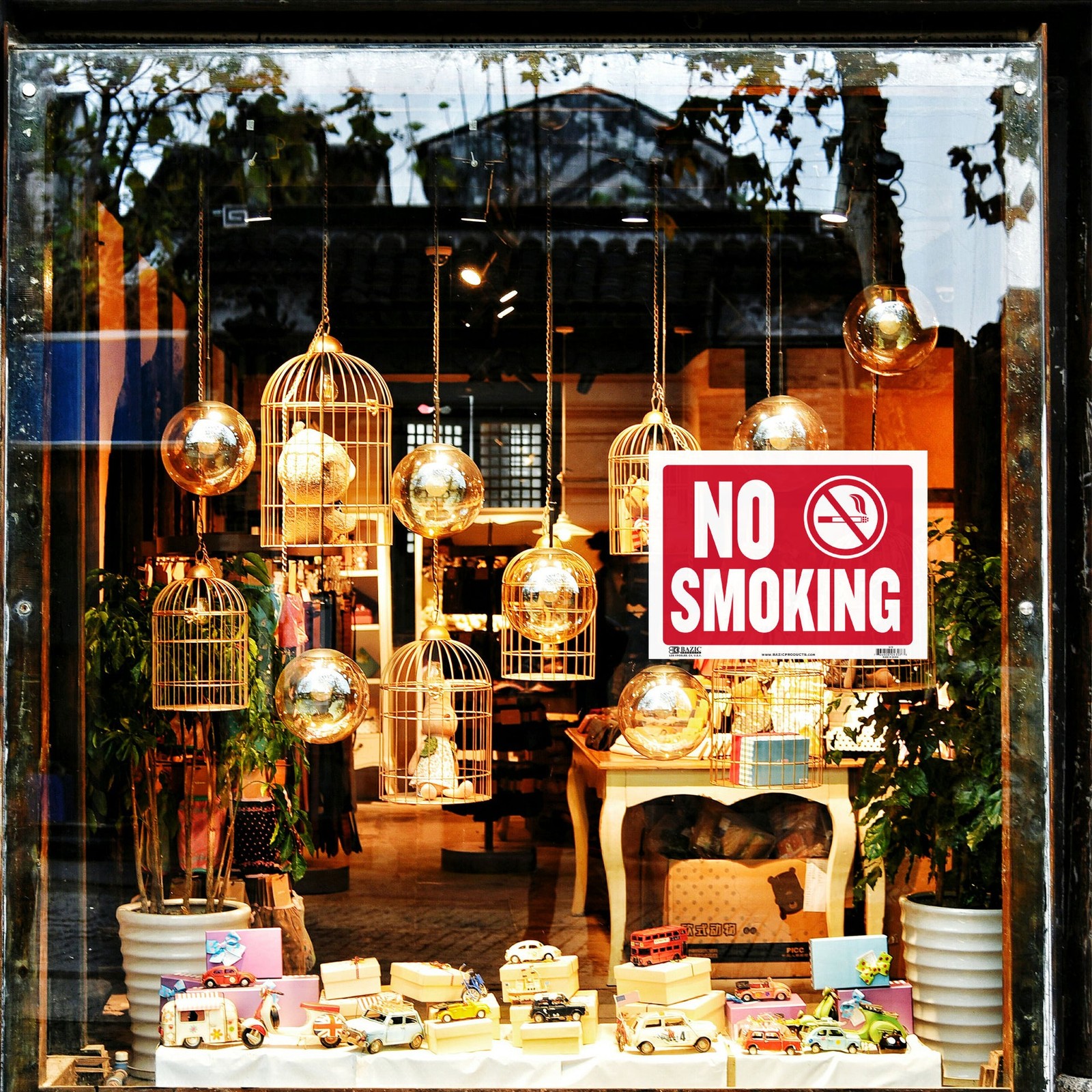 BAZIC 9″ X 12″ No Smoking Sign, pack of 24