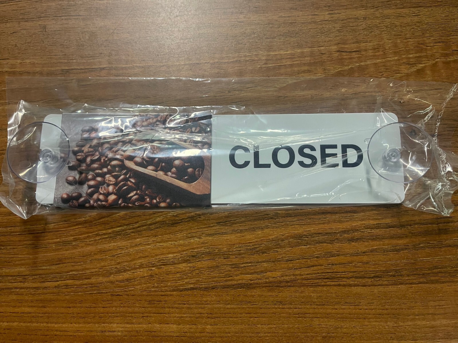 Open/Closed Sign for Business Door Window Slider with Suction Cups