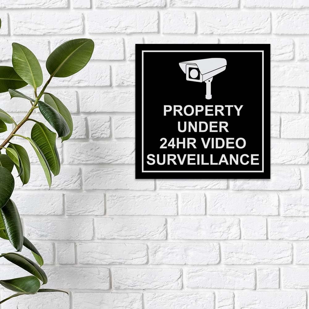 All Quality Square Property Under 24Hr Video – Black/Gold Large 5 Pack