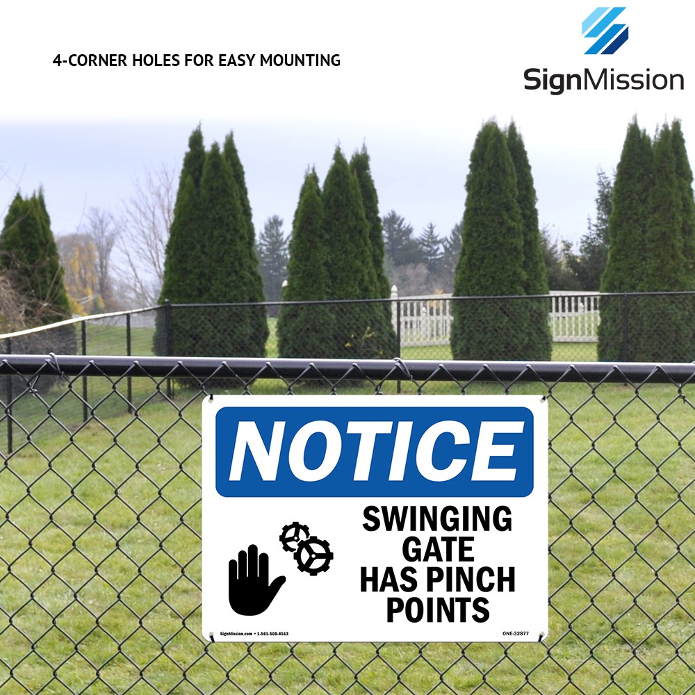 Employee Common Area OSHA Notice Sign Metal Plastic Decal