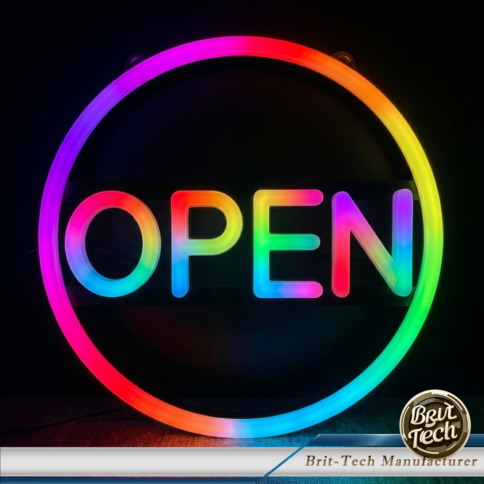 LED Open Sign 16″ Large Neon Bright Light for Business Restaurant Bar Store Shop