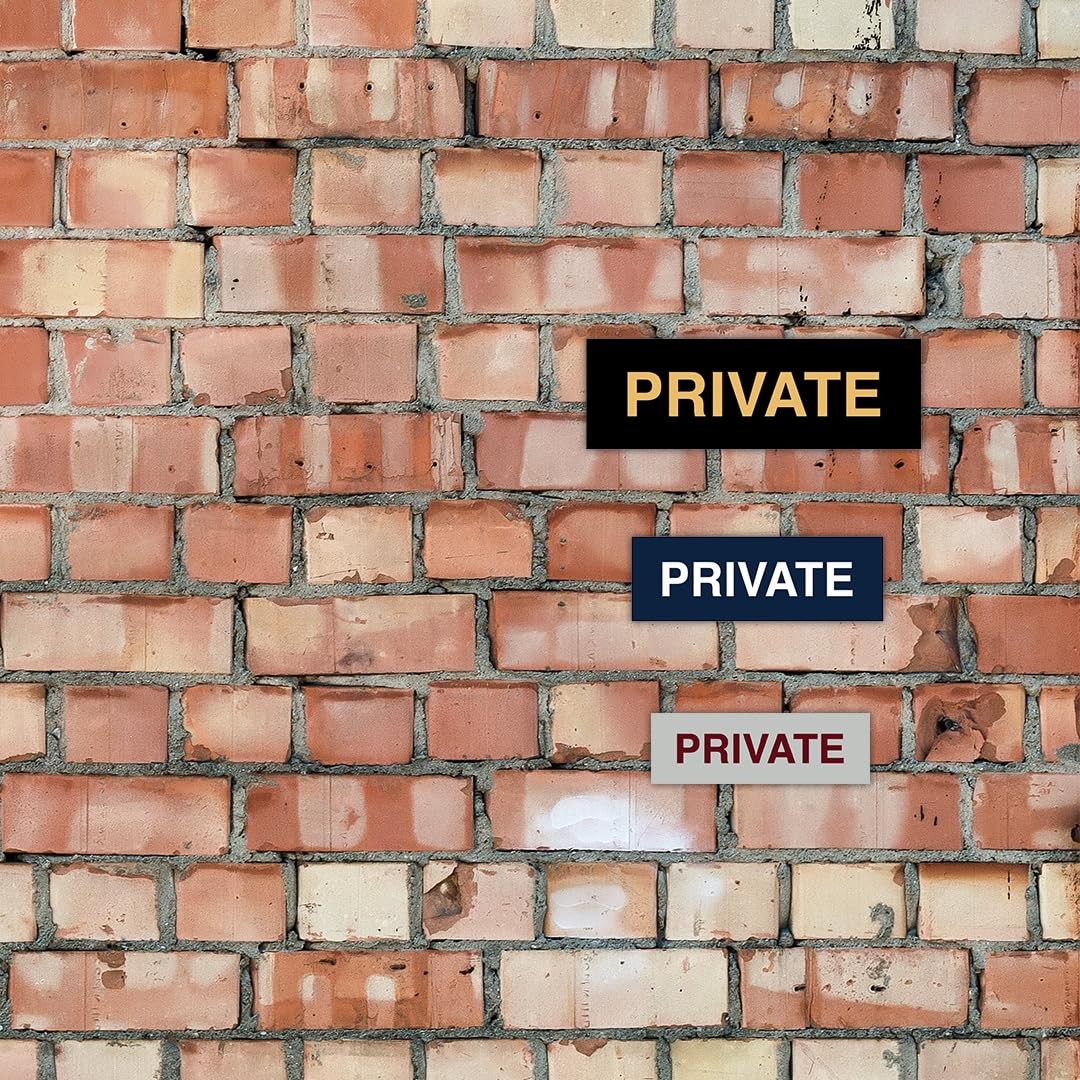 Signs Bylita Basic Private Sign – 5 Pack
